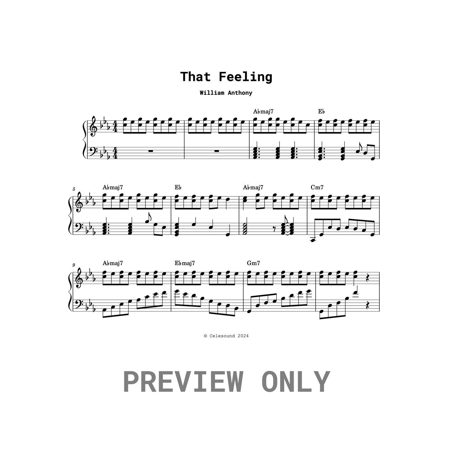 Dawn EP (Sheet Music)