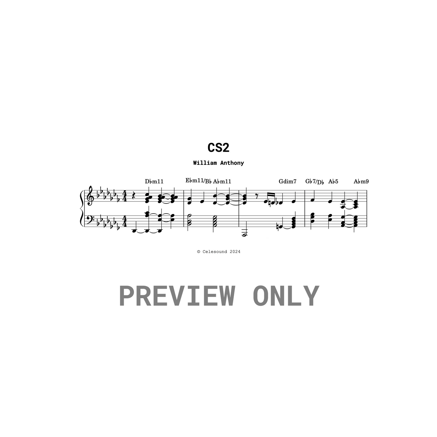 CS2 (Sheet Music)